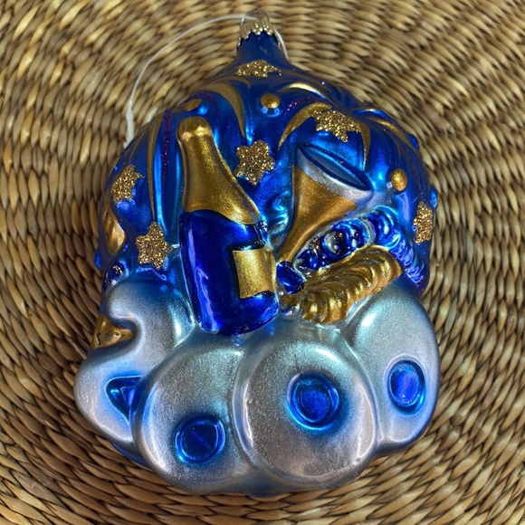 Dillard’s Christmas Ornament Krebs Glas Lauscha Germany Millennium Big Ben - Picture 3 of 9